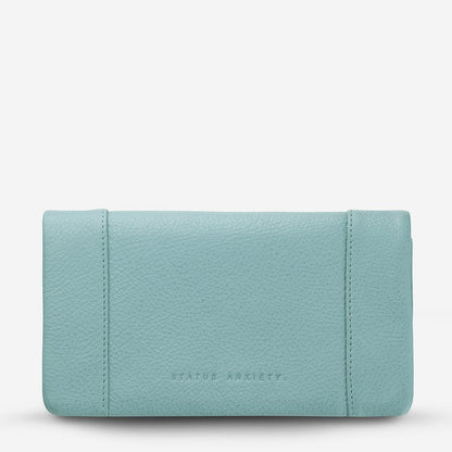 Status Anxiety Some Type of Love Wallet in Sky Blue Front View