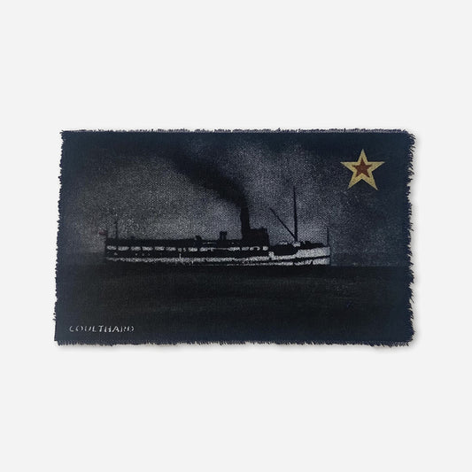 Earnslaw Navy Painted Postcard (17)