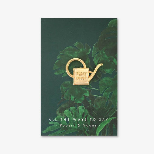 Plant Lover Watercan Pin