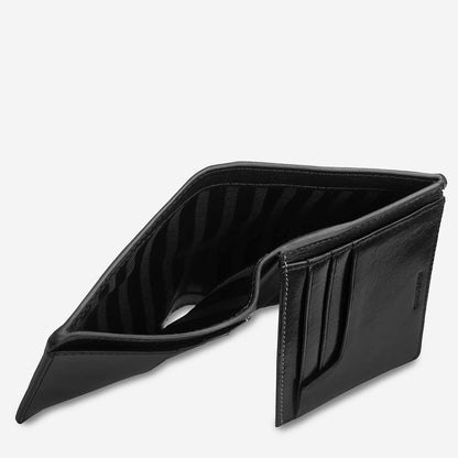 Status Anxiety Nathaniel Wallet in Black 