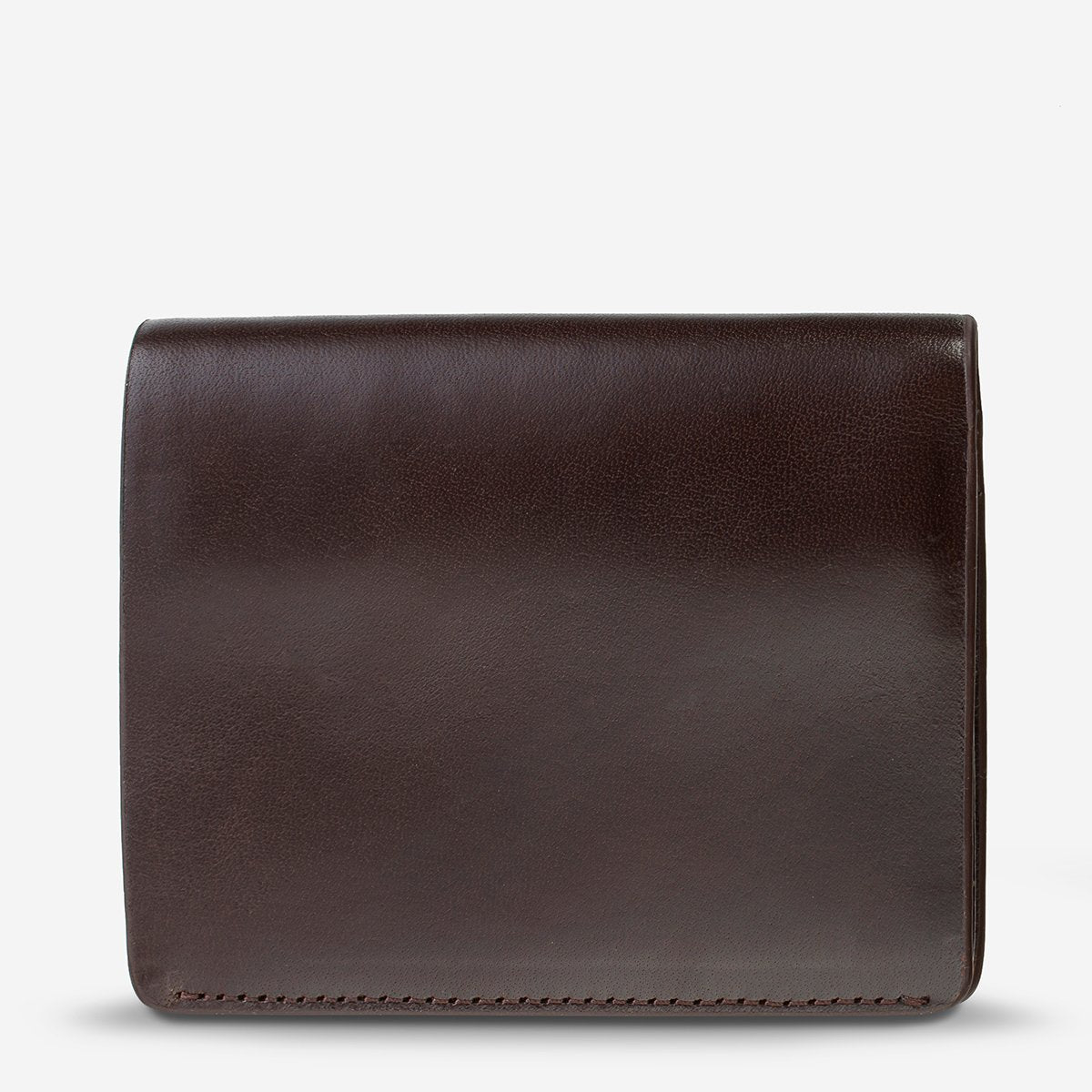Status Anxiety Nathaniel Wallet in Chocolate Back