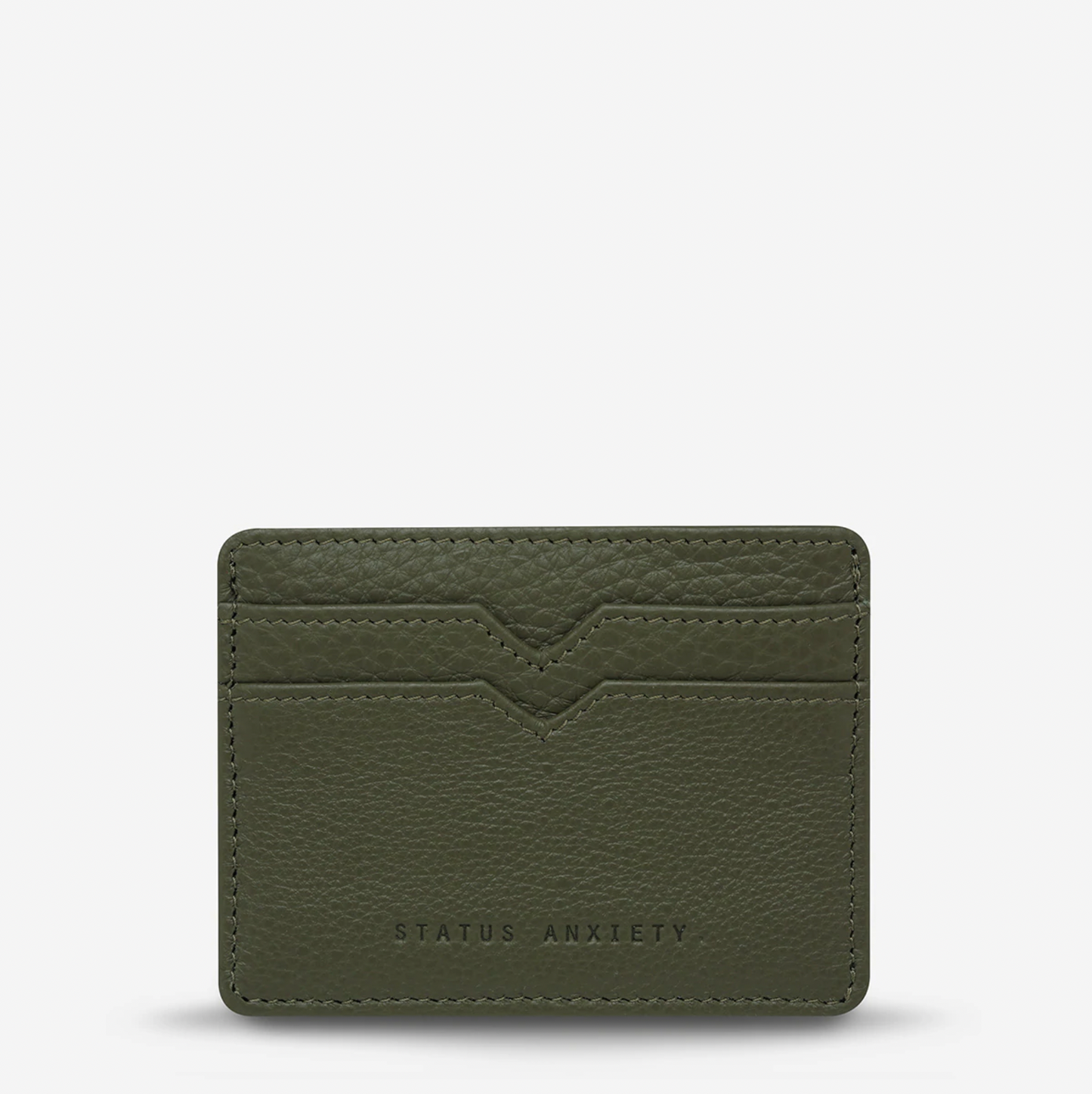 Status Anxiety Together For Now Wallet in Khaki