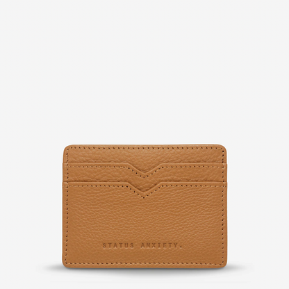 Status Anxiety Together For Now Wallet in Tan