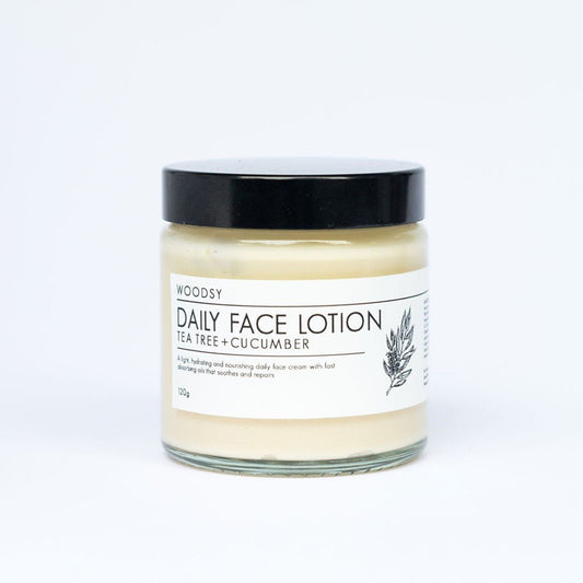 Daily Face Lotion | Tea Tree + Cucumber